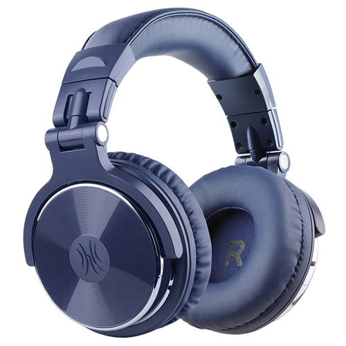 Наушники проводные OneOdio Studio Pro 10, складные, микрофон, синие