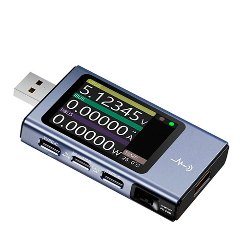 USB тестер тока напряжения емкости, Bluetooth, FNIRSI FNB58