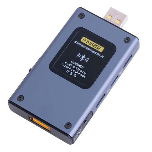 USB тестер тока напряжения емкости, Bluetooth, FNIRSI FNB58