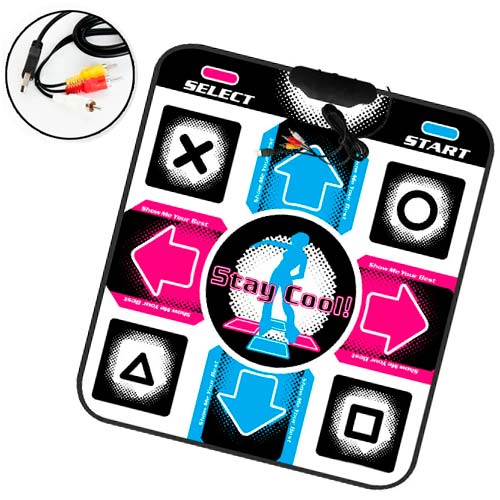 Танцевальный коврик обучающий USB и TV, 80x90см, Dance Revolution
