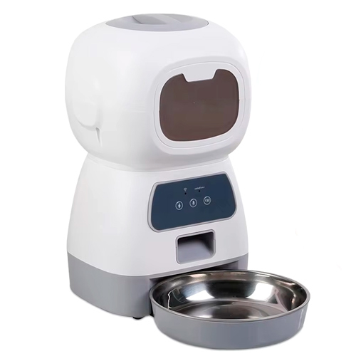 Кормушка автоматическая для домашних животных 3.5л с Wi-Fi, Elf Pet Feeder
