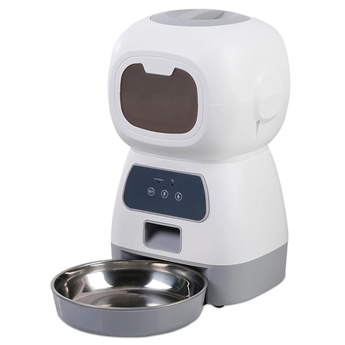 Кормушка автоматическая для домашних животных 3.5л с Wi-Fi, Elf Pet Feeder