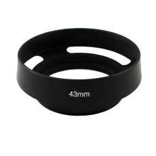 Бленда вентилируемая 43мм, металл, Leica, черная