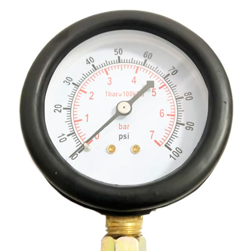 Манометр для измерения давления топлива 0-100psi 1-7бар, переходники