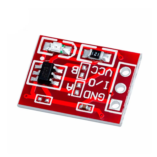 Датчик касания, сенсорная кнопка TTP223, Arduino