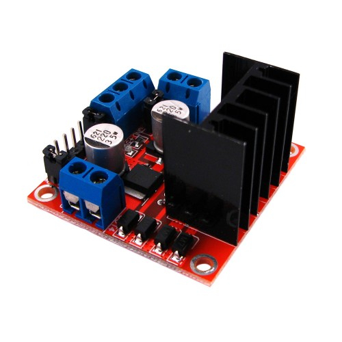 Драйвер двигателя 2-кан 5В H-мост L298N для Arduino