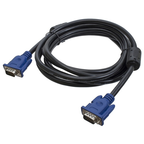 Кабель VGA - VGA 9м с ферритовыми кольцами