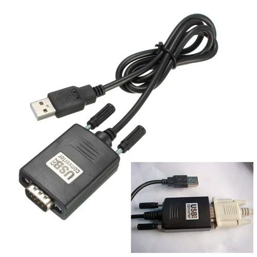 Кабель переходник USB - RS232 DB9 PL2303+MAX3243C, 0.8м