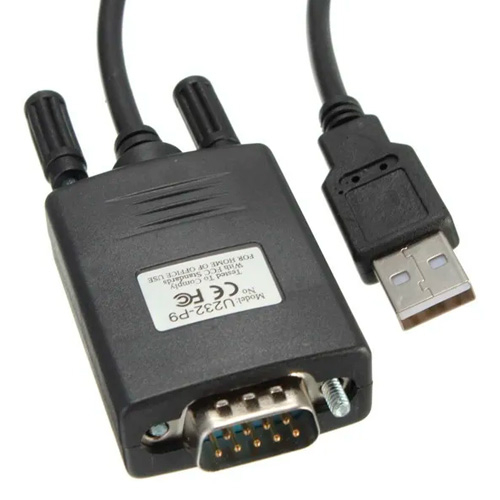 Кабель переходник USB - RS232 DB9 PL2303+MAX3243C, 0.8м