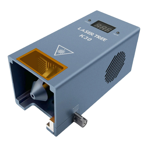 Мощный лазер с подачей воздуха для резки гравировки 30Вт 450нм Laser Tree K30