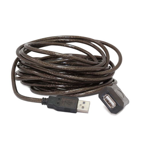 USB 2.0 удлинитель активный репитер, кабель AM - AF, 10м