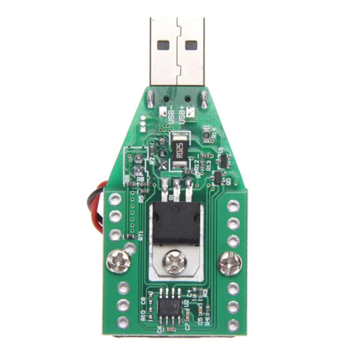 USB нагрузка с охлаждением 15Вт, нагрузочный резистор для тестера