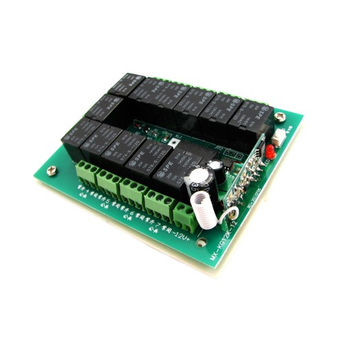 12-канальное беспроводное реле 12В, пульт, Arduino