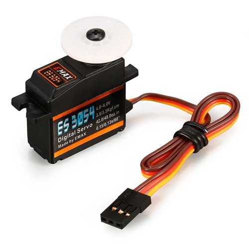 Сервопривод EMAX ES3054 FPV дрона 20г Metal Gear, цифровой