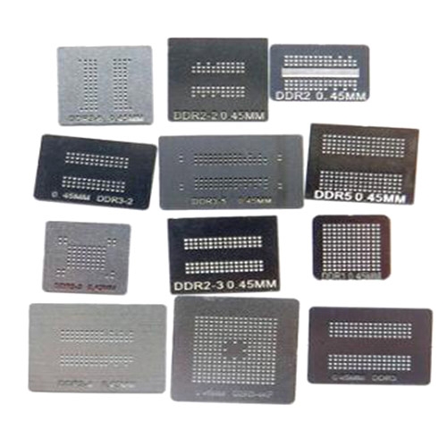 Набор BGA трафаретов 12шт для памяти DDR DDR2 DDR3