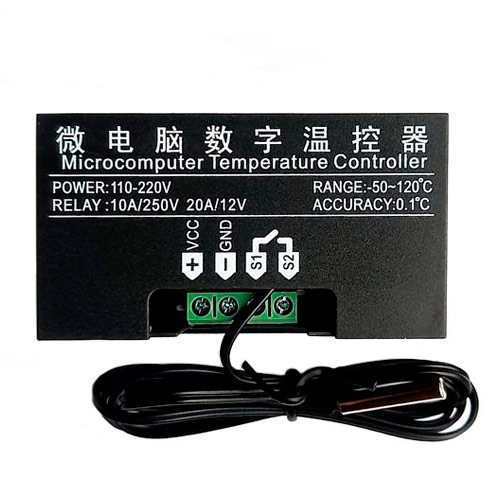 Терморегулятор термостат цифровий W3230 -50~120С 220В AC