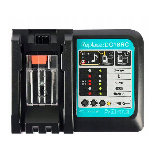 Устройство для быстрой зарядки Li-ion аккумуляторов 14.4-18В Makita, DC18RC