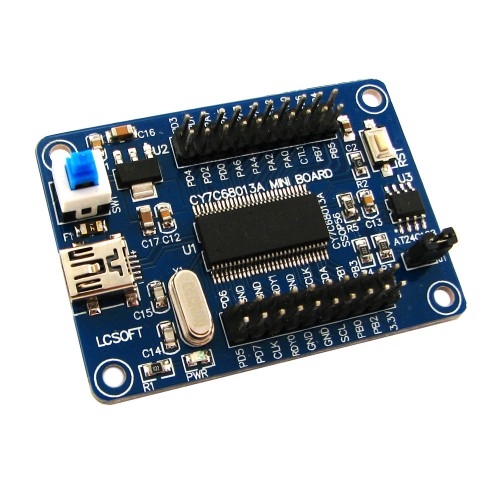 Отладочная плата, логический анализатор CY7C68013A EZ-USB