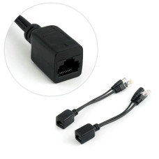 Сплиттер PoE для CCTV камер, 2шт, Ethernet 5.5x2.1мм