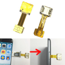 Переходник на 2 Nano SIM + MicroSD в комбинированный лоток