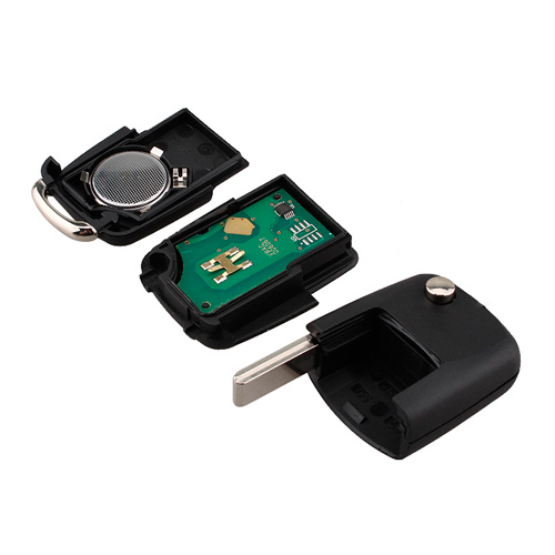 Ключ зажигания, чип ID48 1J0959753AG, 2 кнопки HU66, для VW Golf Passat