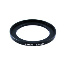 Повышающее степ кольцо 43-52мм для Canon, Nikon