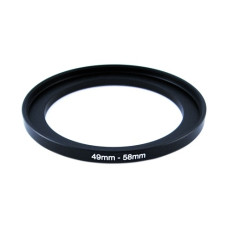 Повышающее степ кольцо 49-58мм для Canon, Nikon