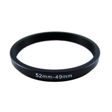 Понижающее степ кольцо 52-49мм для Canon, Nikon