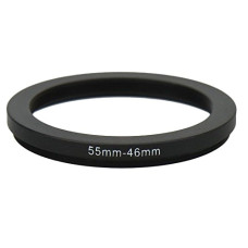 Понижающее степ кольцо 55-46мм для Canon, Nikon