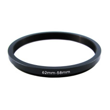 Понижающее степ кольцо 62-58мм для Canon, Nikon