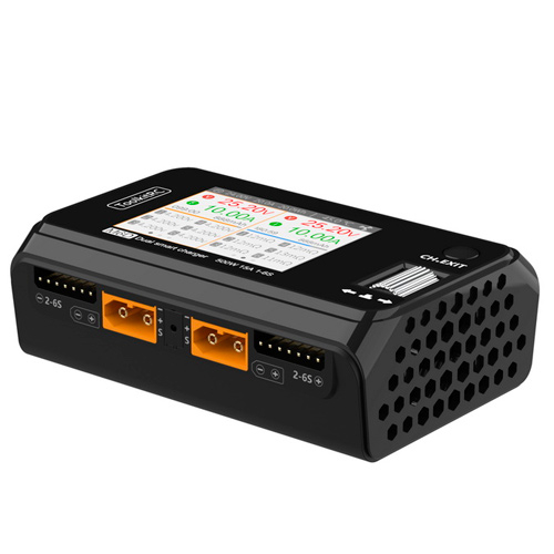 Зарядное устройство для аккумуляторов 2канала ToolkitRC M6D 500Вт 15А 1-6S