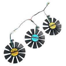 Вентиляторы 3шт 87мм 12В FDC10U12S9-C FDC10H12S9-C ASUS GTX 980 Ti R9 390X