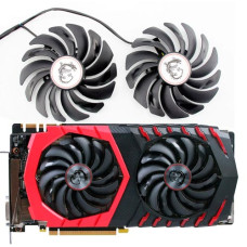 Вентиляторы 2шт 95мм 12В 4пин PLD10010S12HH MSI GTX 1060 1070 RX 470 570