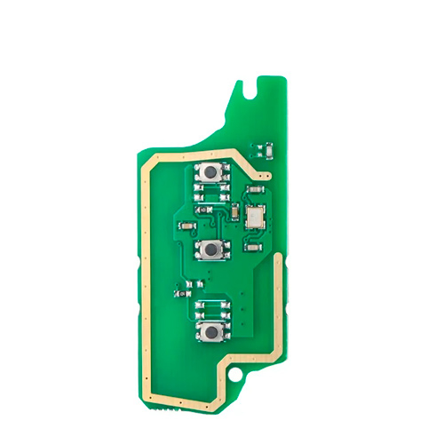 Плата выкидного ключа Peugeot 3кн, PCF7961 ID46, CE0536, FSK
