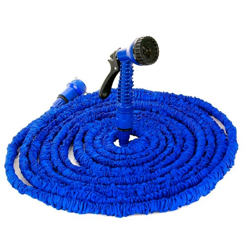 Шланг поливочный Magic Hose растягивающийся до 75м с насадкой