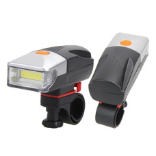 Фонарь фара на руль велосипеда, яркий COB LED 5Вт