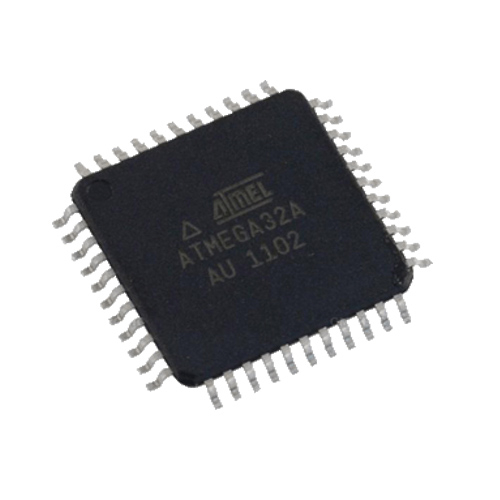 Чип ATMEGA32A-AU TQFP-44, Микроконтроллер 8-бит