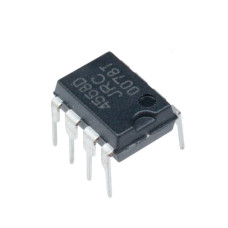 Чип JRC4558D 10ШТ JRC4558 DIP-8, Операционный усилитель 2-канальный