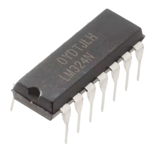 Чип LM324N 10ШТ LM324 DIP-14, Операционный усилитель 4-канальный
