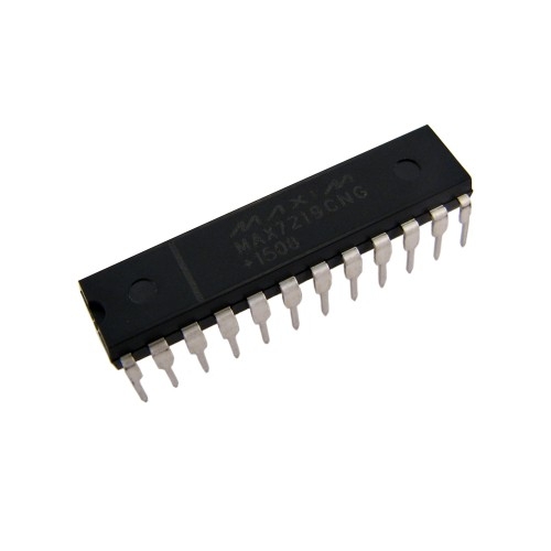 Чип MAX7219CNG MAX7219 DIP-24, Драйвер светодиодного LED индикатора