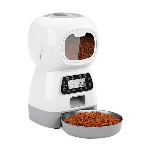 Кормушка автоматическая для домашних животных 3.5л умная, Elf Pet Feeder