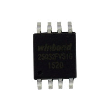 Чип W25Q32 W25Q32BVSIG SOP-8, 32Мб Flash SPI