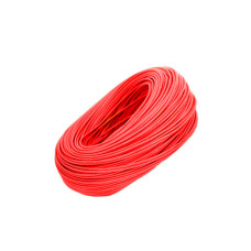 Провод медный 12AWG 600В 4.5мм 100м, в силиконовой изоляции, красный