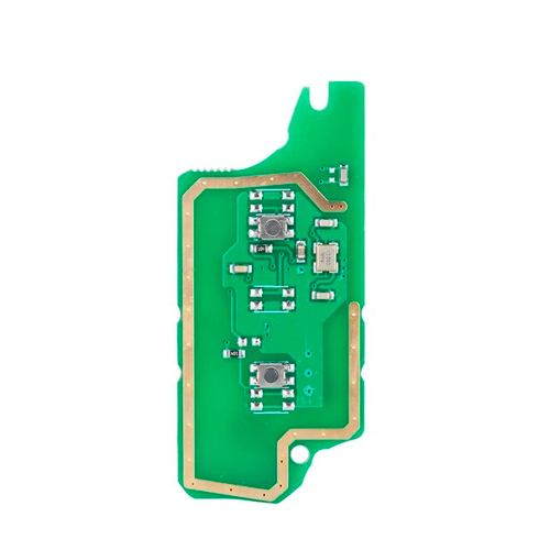 Плата выкидного ключа Peugeot 2кн, PCF7961 ID46, CE0536, FSK
