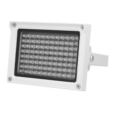 Прожектор инфракрасный ИК для камер 96LED 60м уличный, белый