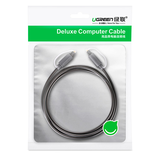 Кабель аудио оптический Toslink - Toslink, 2м OD4.2 Ugreen AV122