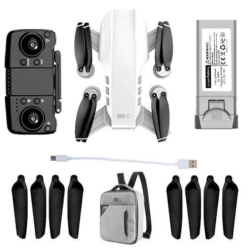 Квадрокоптер дрон Wi-Fi 4K GPS, 28мин, 2 камеры, складной, LYZRC L900 Pro SE