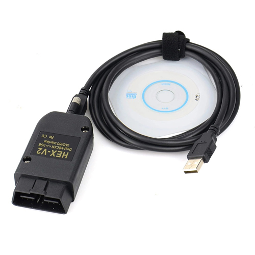 VAG COM VCDS 21.9 HEX V2 CAN OBD2 USB сканер диагностики авто