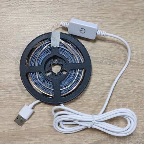 Фитолента для растений 120LED 2м USB 5В с выключателем, водонепроницаемая