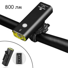 Фонарь велосипедный 800лм CREE XPL2, аккумуляторный 2500мАч, Rockbros V9C-800